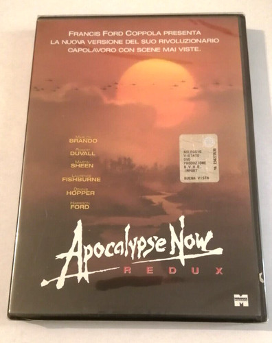Apocalypse now redux dvd - now,