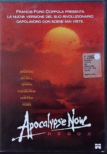 Apocalypse now redux dvd - now, 1979